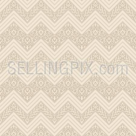 Vintage Floral seamless pattern. Retro background abstract.  High detail Vector wallpaper.