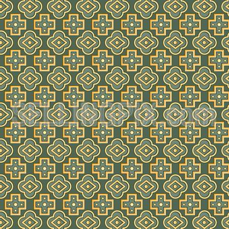 Seamless pattern retro vintage abstract. Vector background.