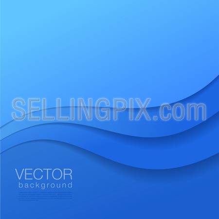Abstract vector Background with copyspace. Editable.