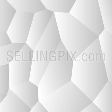 Background abstract white vector creative design. Cells pattern.  – stock vector