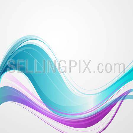Motion curvy curvaceous lines abstract beautiful multicolor business hi-tech background with empty space for logo text product picture menu. Modern stylish backgrounds collection.