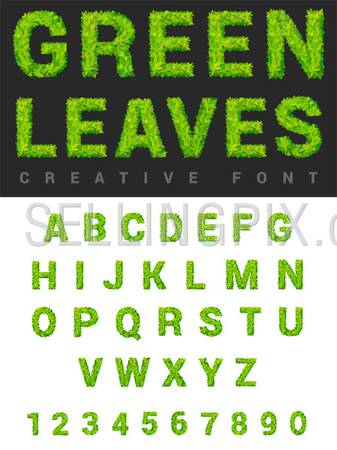 ABC stylish modern placard lettering vector set. Full letter latin English alphabet font collection.