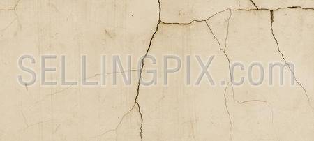 Old cracked wall (remarkable abstract backgrounds and objects series)