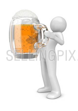 Lifestyle collection – Man with beer