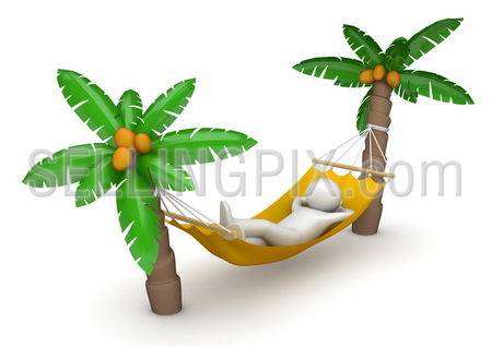 Lifestyle collection – Lying in hammock