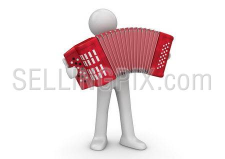 Music collection – Accordion player