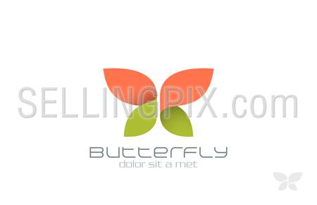 Butterfly Fashion vector logo design template. Insect.
Creative Beauty Spa Cosmetics icon.