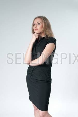 Thinking woman – Business collection