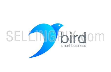 Bird Logo abstract design vector template.
Business success logotype concept icon.