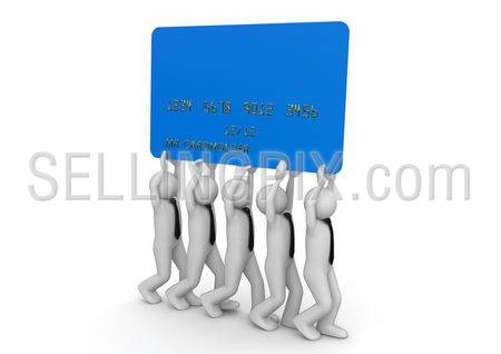 Biiiiig credit card – Finance collection
