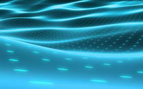 Abstract Background blue. Copyspace. Media hi-tech style.