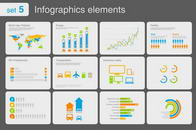 Infographics elements with icons.Multiuse! For business and finance reports, statistics, diagram graph