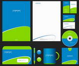 Corporate Identity. Place your Logo.Vector. Editable.