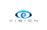 Eye Logo abstract design vector template.
Creative vision logotype for optic, photography, video, technology, search etc.