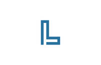 Letter L Logo vector design element template. ABC concept type as logotype. Typography icon line art alphabet